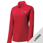 LST357 - P274E006 - EMB - Ladies 1/4-Zip Pullover