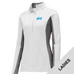 LST854 - P274E006 - EMB - Ladies 1/2-Zip Pullover