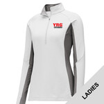 LST854 - P274-Robotics Logo - EMB - Ladies 1/2-Zip Pullover