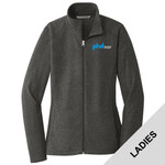 L235 - P274E006 - EMB - Ladies Microfleece Full-Zip Jacket